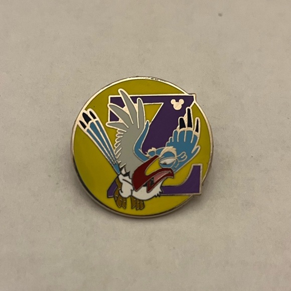 Disney Other - Disney Z is for Zazu The Lion King Alphabet Letter Z Hidden Mickey Pin